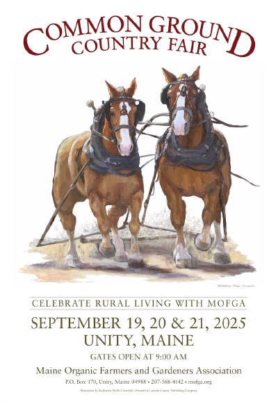 Common Ground Country Fair poster